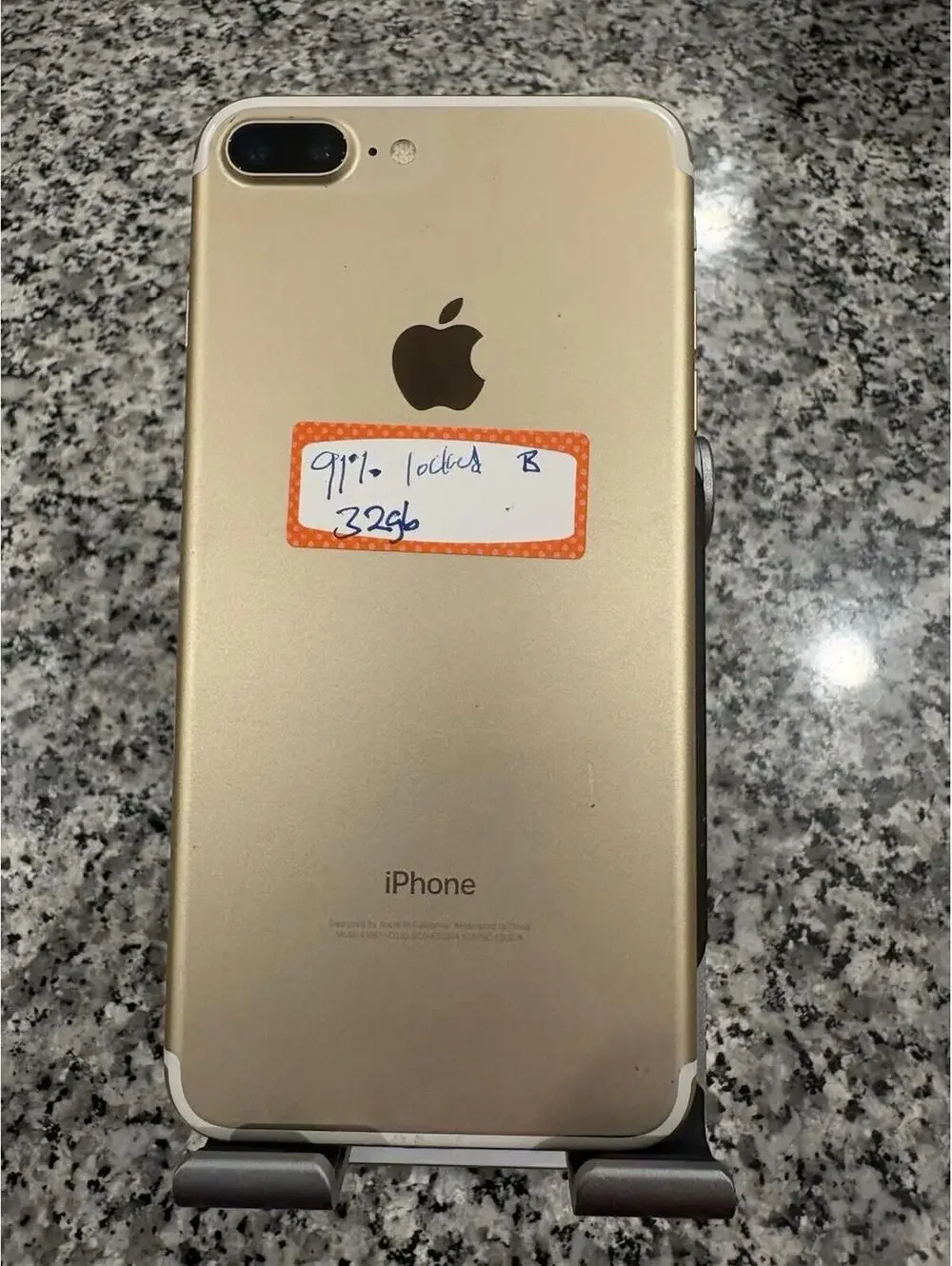 Apple iPhone 7 Plus - 32 GB - Gold(Verizon Carrier locked) Battery Health 91% B